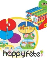 Puzzle bébé à deux pièce