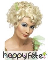Perruque bouclée fairy blonde, image 1
