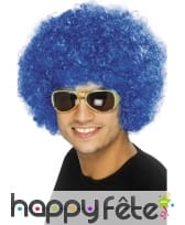 Perruque bleue clown, image 1