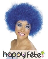 Perruque bleue clown, image 3