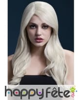 Perruque blonde cendrée de 66cm