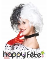 Perruque bicolore de Cruelle