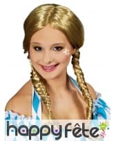 Perruque blonde Oktoberfest