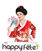 Perruque chignon asiatique pour enfant