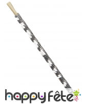 Porte cigarette argenté recouvert de sequins