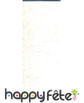 Papier crepon blanc de 50 x 200 cm