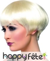 Perruque cabaret blonde