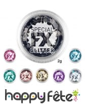 Paillettes confettis cosmétiques