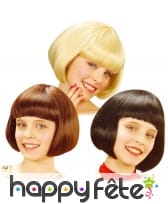 Perruque carré court de cabaret, classique