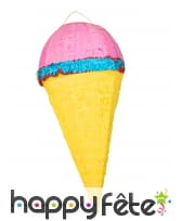 Pinata cornet crème glacée