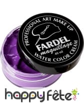 Pot Color Cream à l'eau Violet