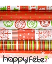 Papier cadeau de Noël fantaisie