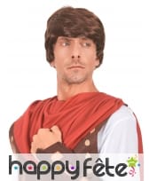 Perruque châtain de romain, image 1