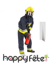 Pompier combinaison de feu taille réelle