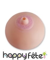 Paille canette en forme de sein, image 1