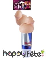 Paille canette en forme de zizi