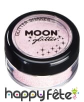 Paillettes cosmétique fines pastel en pot de 5gr, image 1