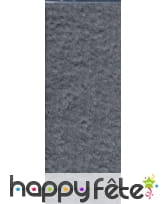 Papier crepon gris de 50 x 200 cm
