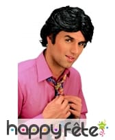 Perruque courte grisonnante pour homme