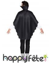 Petite cape noire de vampire avec collerette, image 2