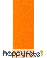Papier crepon orange de 50 x 200 cm