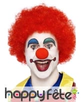 Perruque clown rouge, image 1
