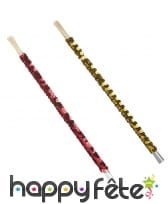 Porte cigarette recouvert de sequins, 30cm