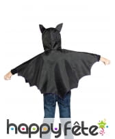 Poncho chauve souris taille enfant, image 2
