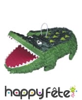 Pinata crocodile vert