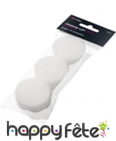 Pack de 3 éponges de maquillage