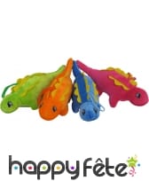 Peluche dinosaure 4 couleurs assortis