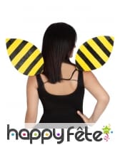 Paire d'ailes abeille pour adulte