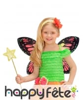 Paire d'ailes de papillon coloré pour enfant, image 1