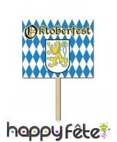 Panneau déco aux couleurs de Oktoberfest 30x38cm