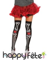 Paire de Bas Dia de los muertos