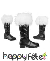 Paire de bottes de père Noël