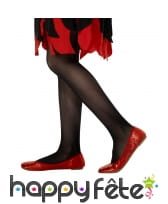 Paire de collants noirs pour enfant