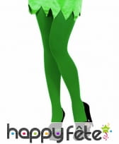Paire de collants verts uni de 40 deniers, image 1