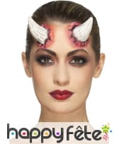 Paire de cornes de démon en latex, image 3