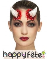 Paire de cornes de démon en latex, image 4