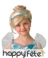 Perruque de cendrillon pour enfant