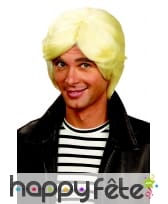 Perruque de Claude François pour adulte