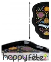 Plateau Dia de los muertos de 35cm, image 1