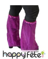 Pattes d'eph paillettes fuchsia