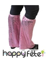 Pattes d'eph rose à paillettes