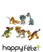 Petit dinosaure en plastique amusant de 10cm