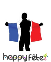 Poncho drapeau francais, image 1