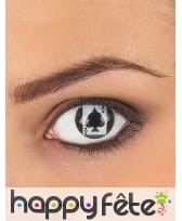 Paire de lentilles as de pique