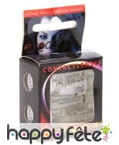 Paire de lentilles symbole de pirate, image 1