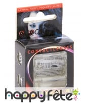 Paire de lentilles tête de mort, image 1